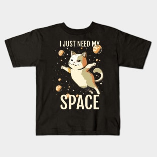 I Just Need My Space Kids T-Shirt